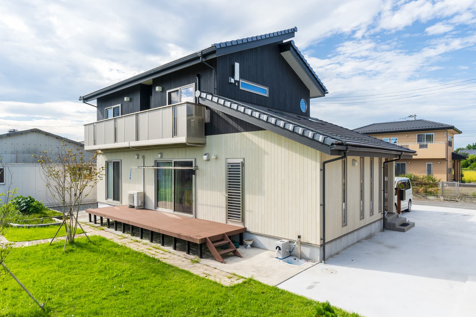 和賀建設新築写真