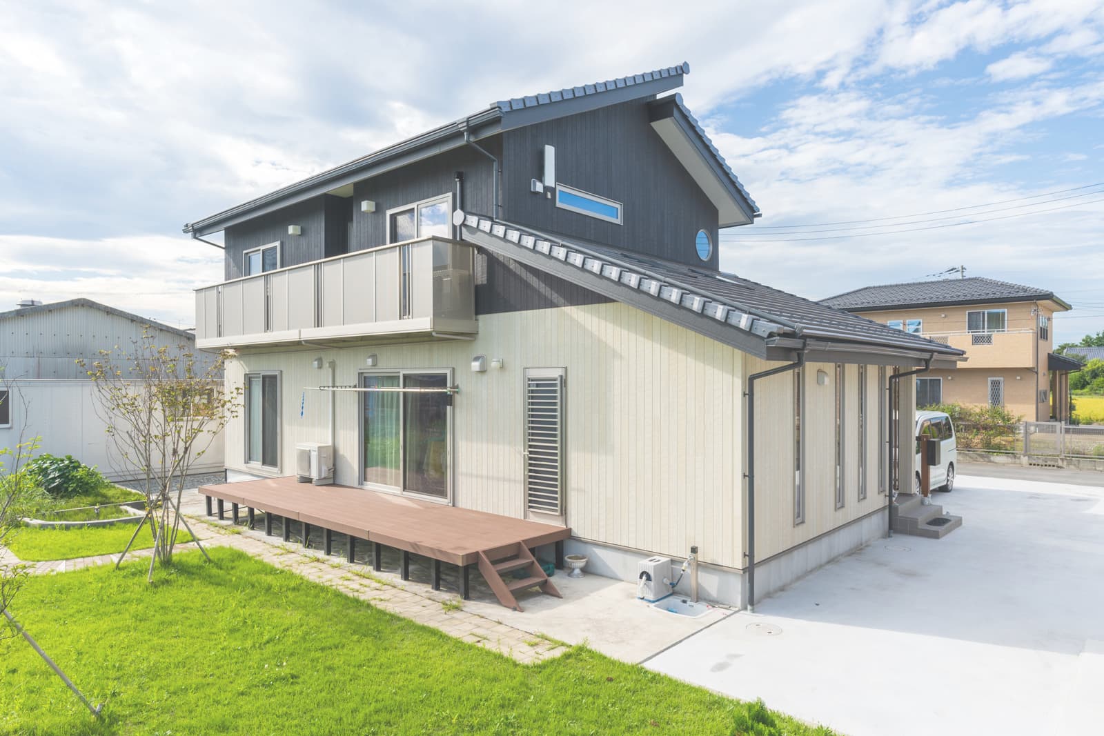 和賀建設新築写真